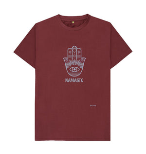 Red Wine Namaste Classic T Shirt