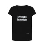 Black Perfectly Imperfect Scoop Neck Tee