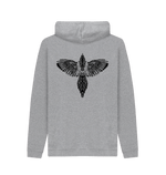 Light Heather Printed Hoody Back
