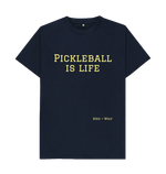 Navy Blue Pickleball Is Life Classic Tee
