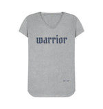 Athletic Grey Warrior V Neck Tee