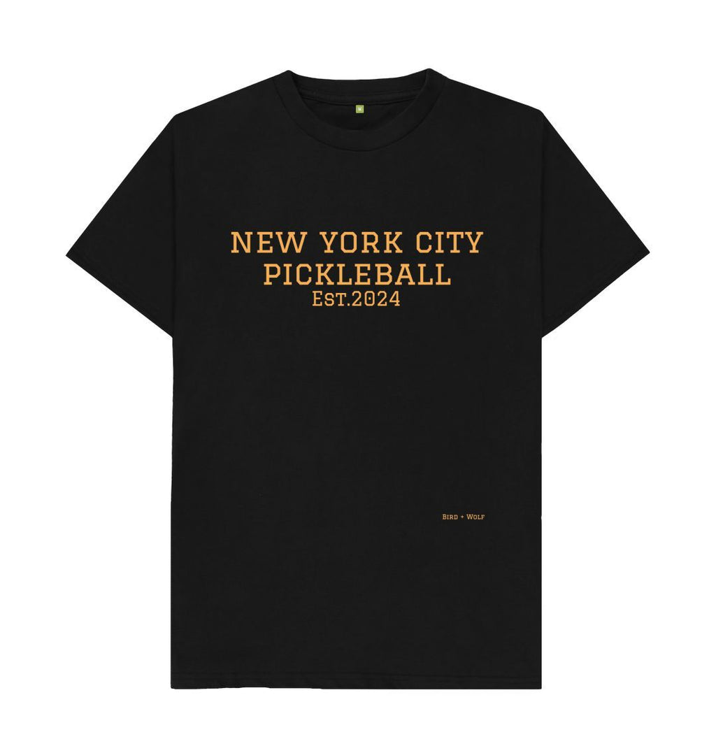 Black New York City Pickleball Classic Tee