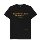 Black New York City Pickleball Classic Tee