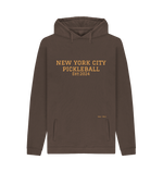 Chocolate New York City Pickleball Chunky Hoodie