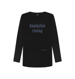 Black Kundalini Rising Long Sleeve Tee