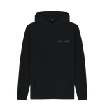 Black Printed Hoody Front