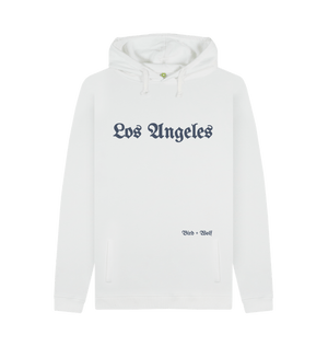 White Los Angeles Chunky Hoodie