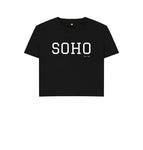 Black Soho Boxy Tee