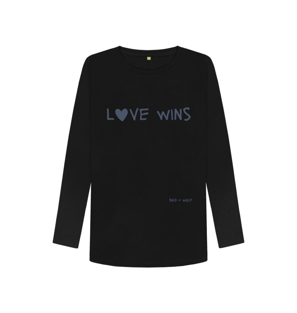 Black Love Wins Long Sleeve Tee