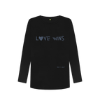 Black Love Wins Long Sleeve Tee