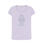 Violet Printed T-shirt Front