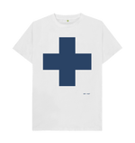 White Printed T-shirt Front
