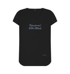 Black Repurposed. With Attitude V Neck Tee