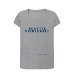 Athletic Grey Printed T-shirt Front