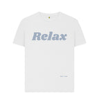 White Relax Crew Neck Tee