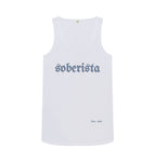 White Soberista Vest Top