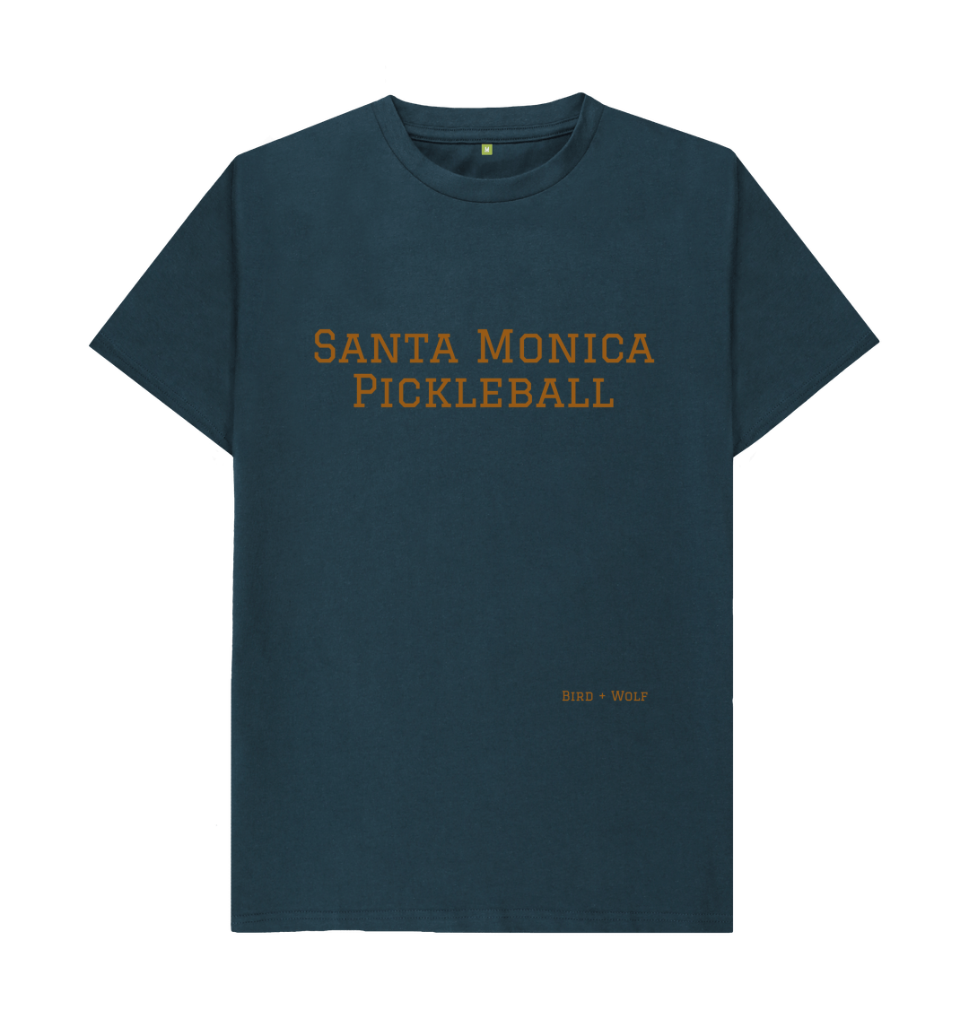 Denim Blue Santa Monica Pickleball Classic Tee