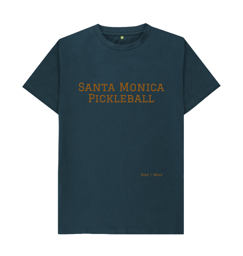 Denim Blue Santa Monica Pickleball Classic Tee