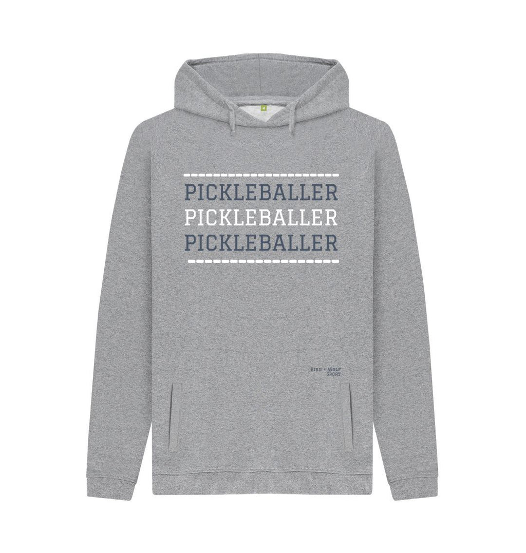 Light Heather Pickleballer Chunky Hoodie