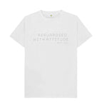 White Repurposed. With Attitude Classic Tee