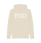 Oat YOGI Chunky Hoodie (White Lettering)