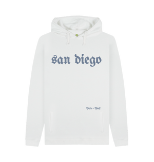 White San Diego Chunky Hoodie