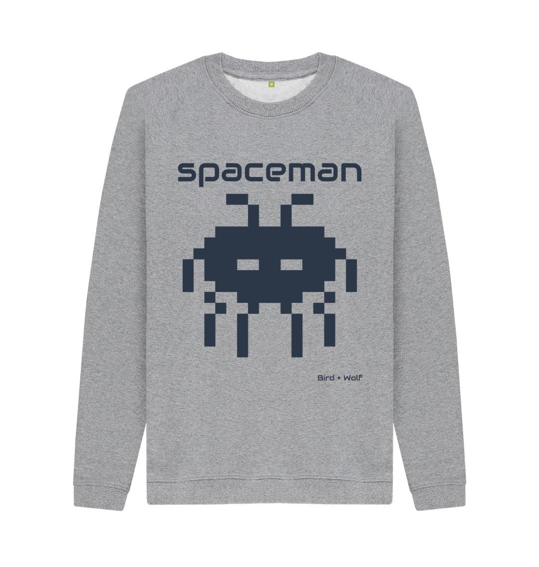 Light Heather Spaceman Cosy Sweatshirt