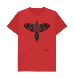 Red Printed T-shirt Front