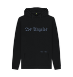 Black Printed Hoody Front