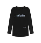 Black Rockstar Long Sleeve Tee