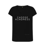 Black Printed T-shirt Front
