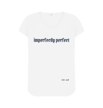 White Printed T-shirt Front