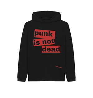 Black Punk Is Not Dead Kids Cosy Hoodie