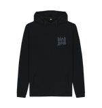 Black Printed Hoody Front