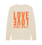 Oat Printed Sweater Front