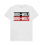 White Printed T-shirt Front
