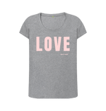 Athletic Grey Printed T-shirt Front