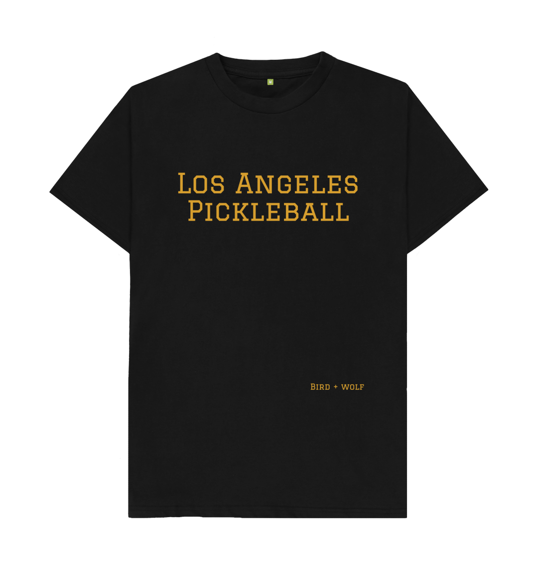 Black Los Angeles Pickleball Classic Tee