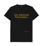 Black Los Angeles Pickleball Classic Tee