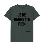 Dark Grey Printed T-shirt Front