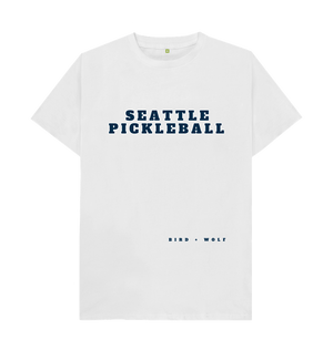 White Seattle Pickleball Classic Tee