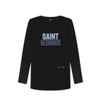 Black Saint Sinner Long Sleeve Tee (Two Tone)