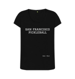 Black Printed T-shirt Front