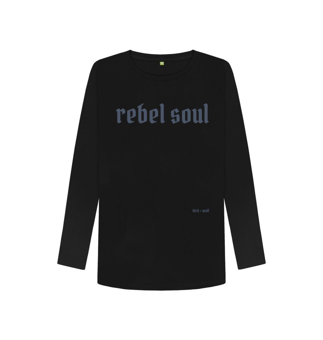 Black Rebel Soul Long Sleeve Tee