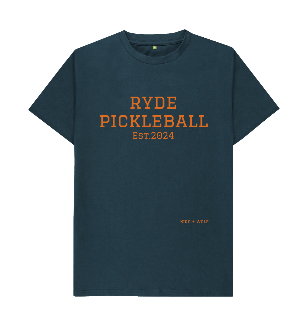 Denim Blue Ryde Pickleball Classic Tee