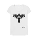 White Printed T-shirt Front