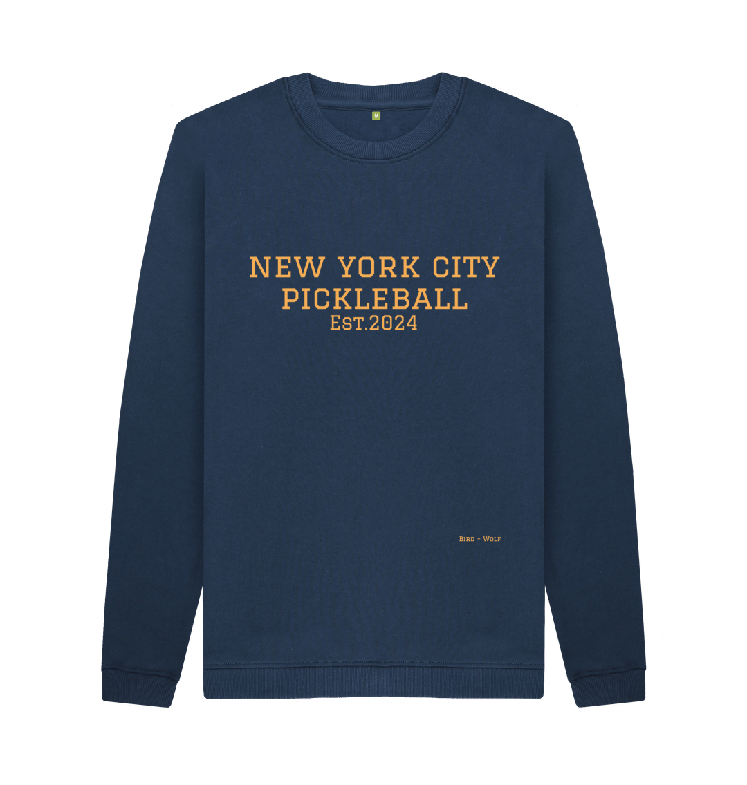 Navy Blue New York City Pickleball Cosy Sweatshirt