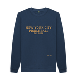 Navy Blue New York City Pickleball Cosy Sweatshirt