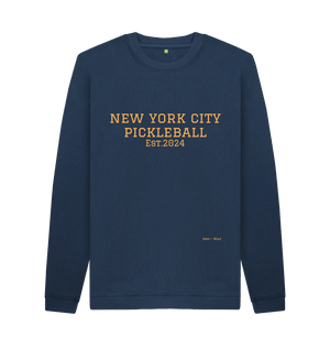 Navy Blue New York City Pickleball Cosy Sweatshirt