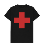 Black Printed T-shirt Front